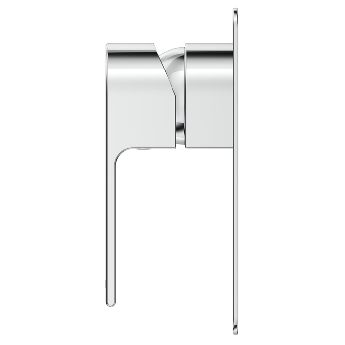 Beki Chrome Shower Mixer - Square Plate - Trim Kit Only