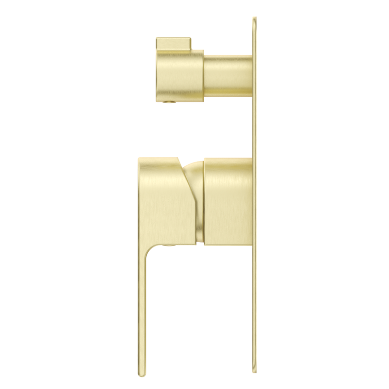 Beki French Gold Shower Mixer Diverter - 1P - Trim Kit Only