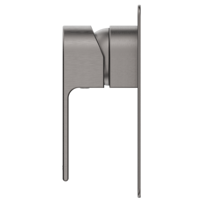 Beki Gun Metal Shower Mixer - Square Plate - Trim Kit Only