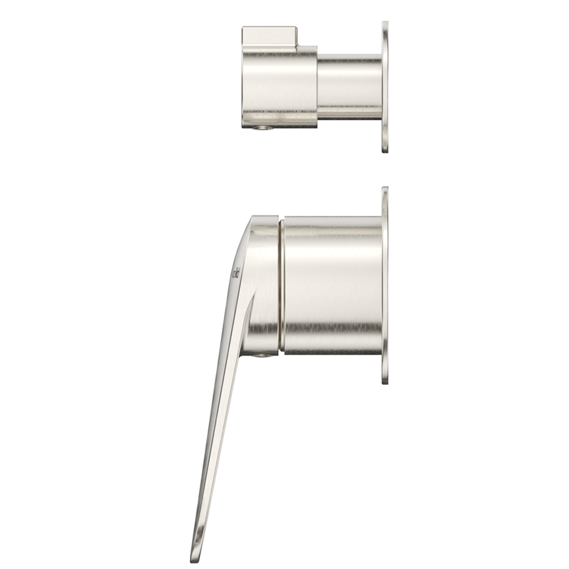 Lantra Brushed Nickel Shower Mixer Diverter - 2P - Trim Kit Only