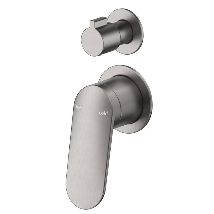 Lantra Gun Metal Shower Mixer Diverter - 2P - Trim Kit Only