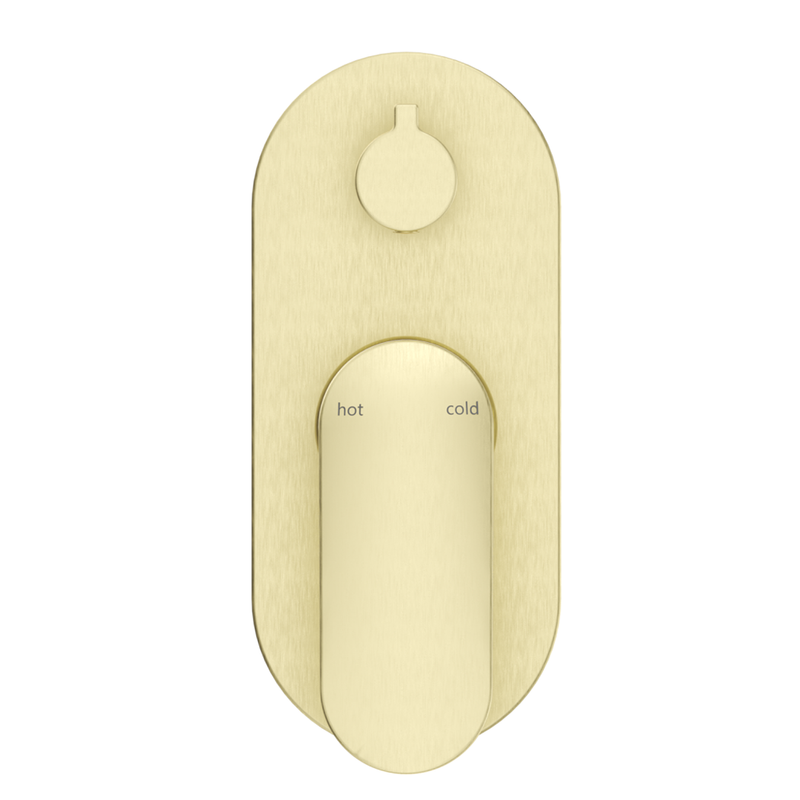 Lantra French Gold Shower Mixer Diverter - 1P - Trim Kit Only