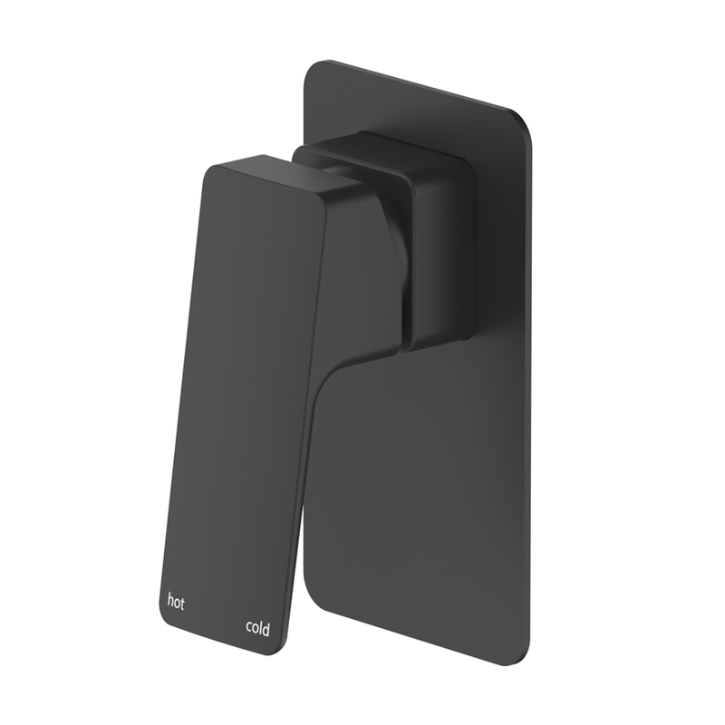 Tiago Matte Black Shower Mixer - Trim Kit Only