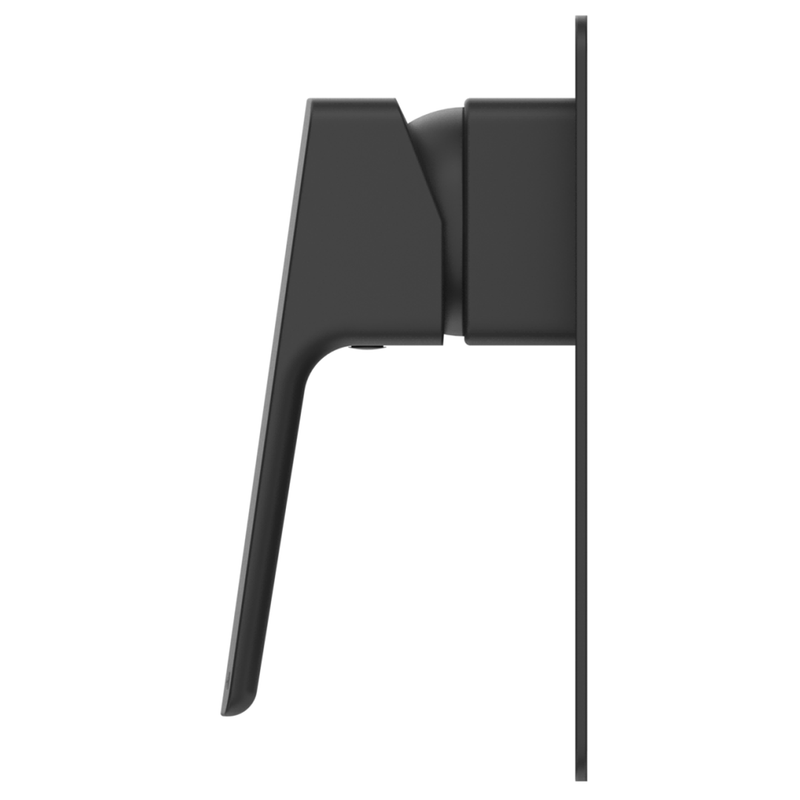 Tiago Matte Black Shower Mixer - Trim Kit Only