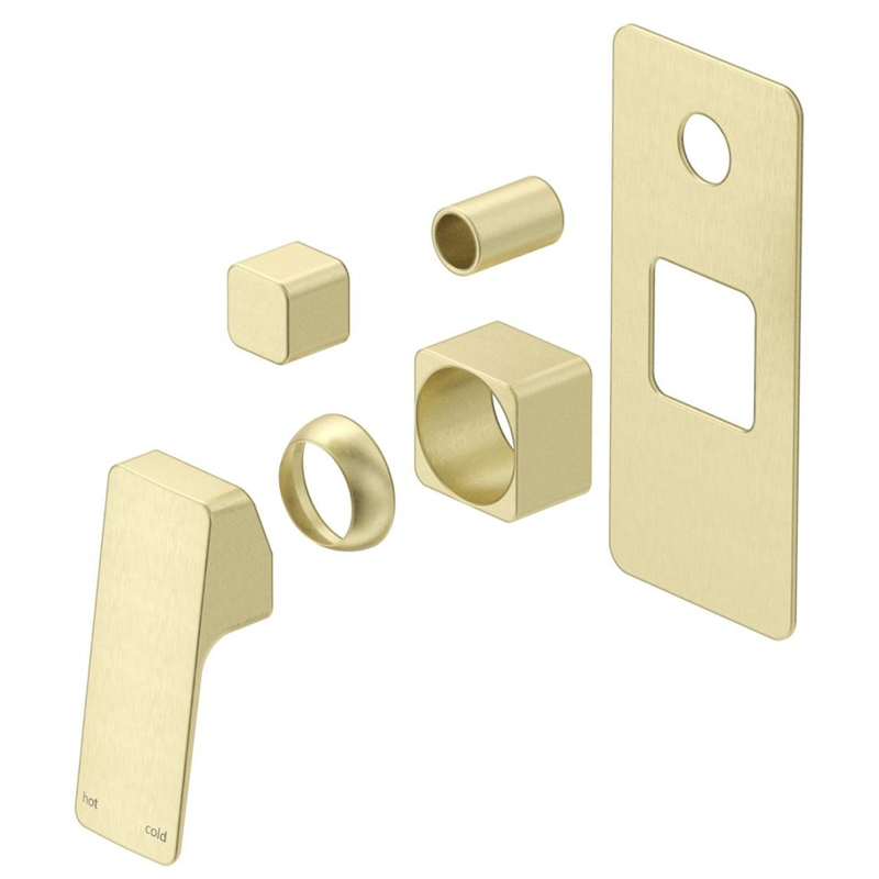 Tiago French Gold Shower Mixer Diverter - Trim Kit Only