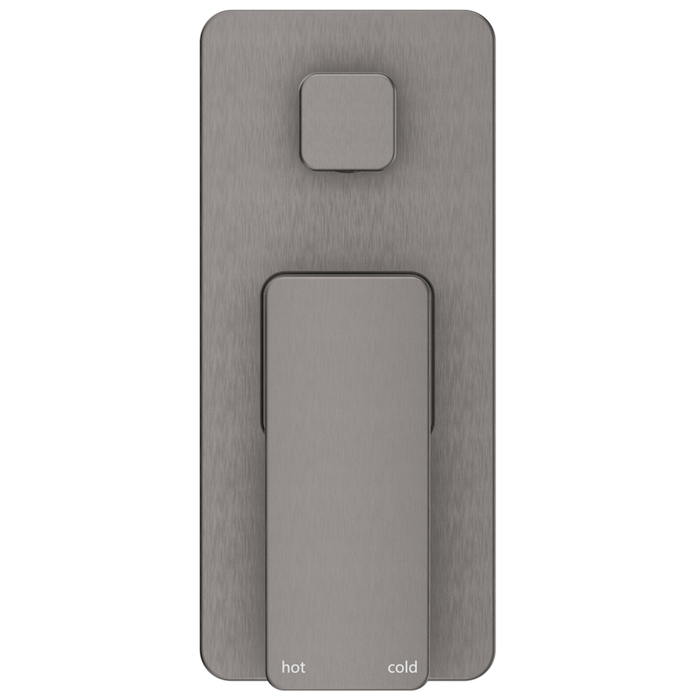 Tiago Gun Metal Shower Mixer Diverter - Trim Kit Only