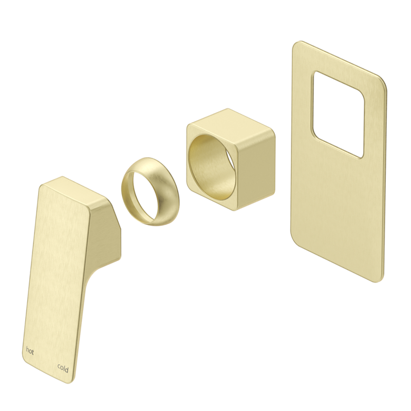 Tiago French Gold Shower Mixer - Trim Kit Only