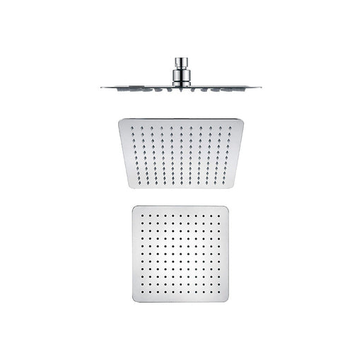 Cresta Chrome Shower Head - 250mm - Acqua Bathrooms