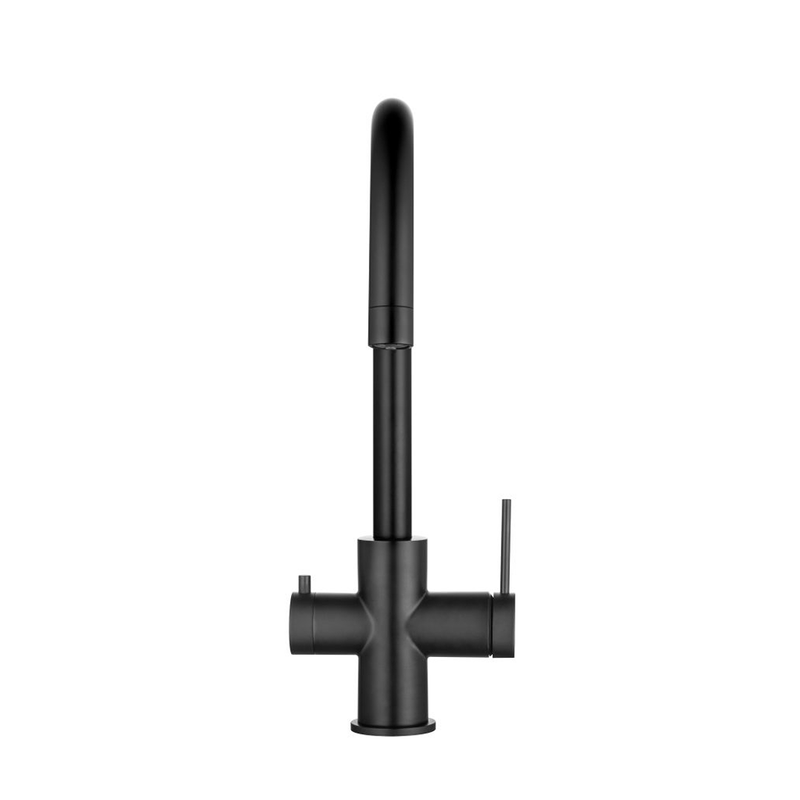 Mica Matte Black 3-Way Filter Sink Mixer