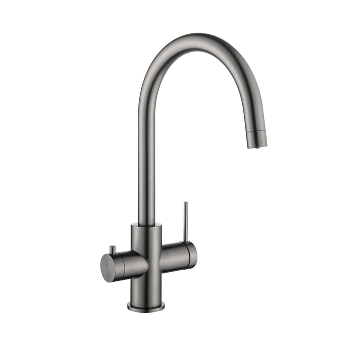 Mica Gun Metal 3-Way Filter Sink Mixer