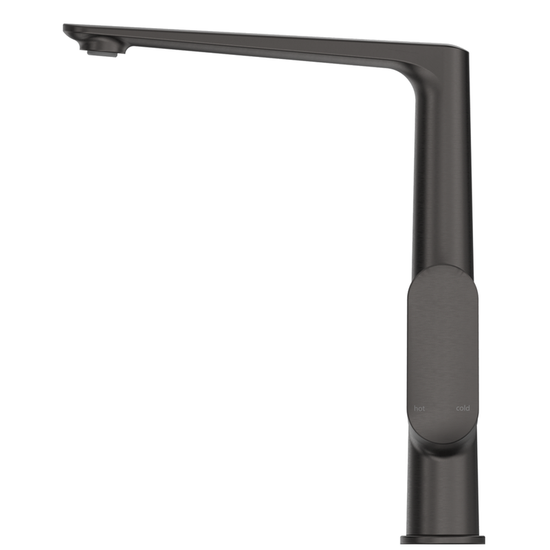 Lantra Matte Black Sink Mixer