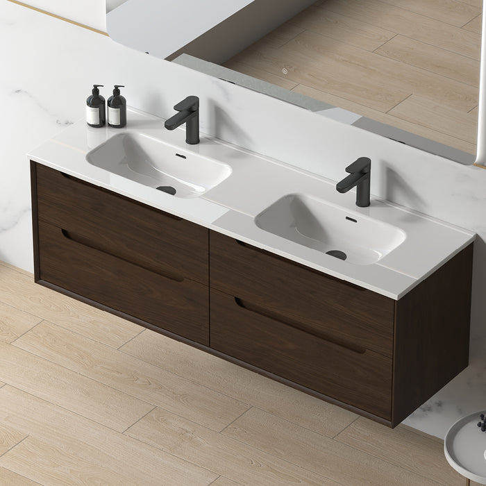 Solena 1500mm Alder Wall Hung Vanity