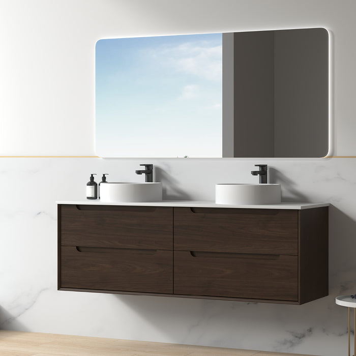 Solena 1500mm Alder Wall Hung Vanity
