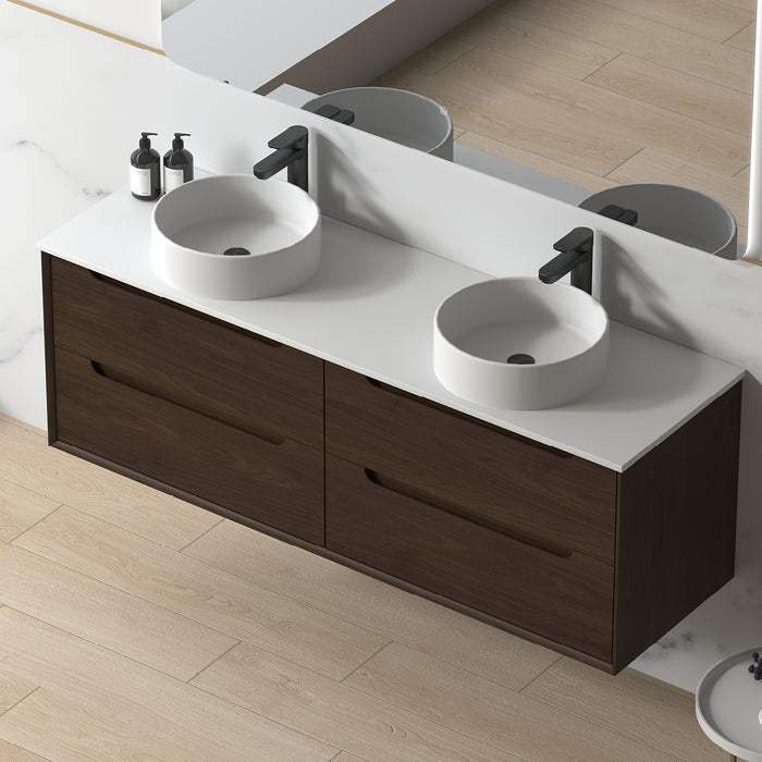 Solena 1500mm Alder Wall Hung Vanity