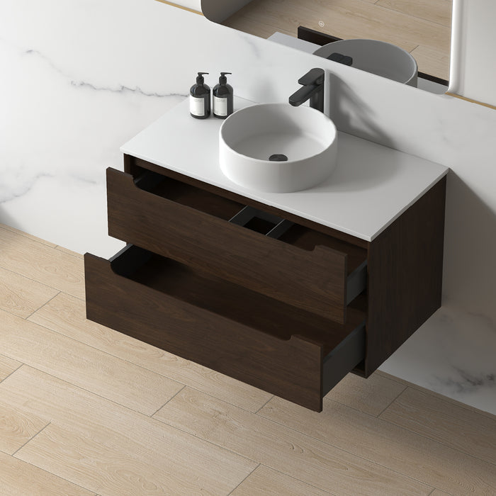 Solena 900mm Alder Wall Hung Vanity