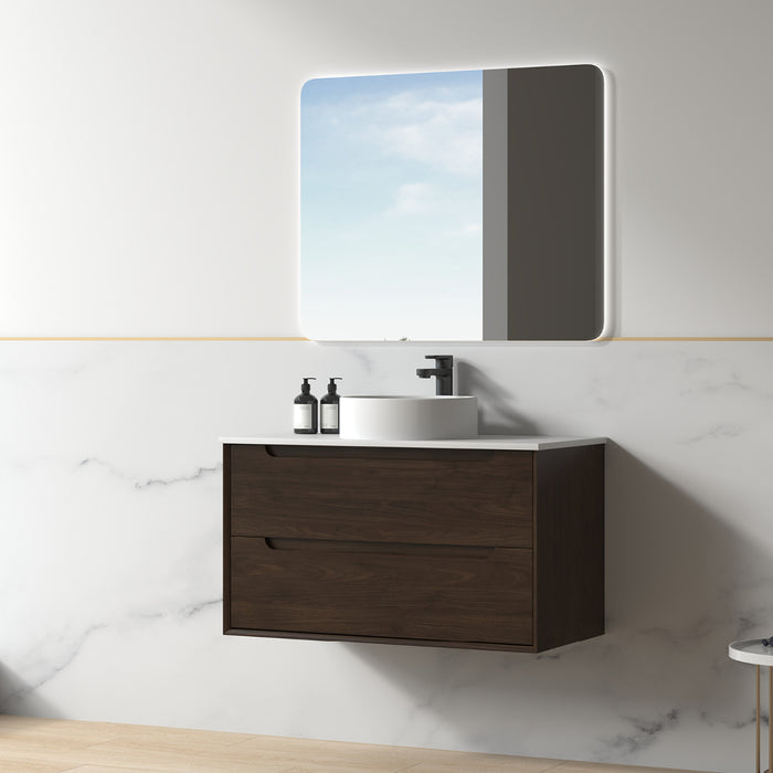 Solena 900mm Alder Wall Hung Vanity