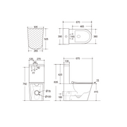 Ecco Rimless Toilet Suite - Acqua Bathrooms
