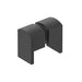 Matte Black Square Lever Shower Screen Handle - Acqua Bathrooms