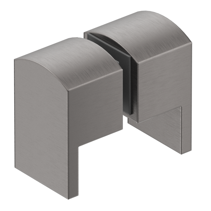 Gun Metal Square Lever Shower Screen Handle