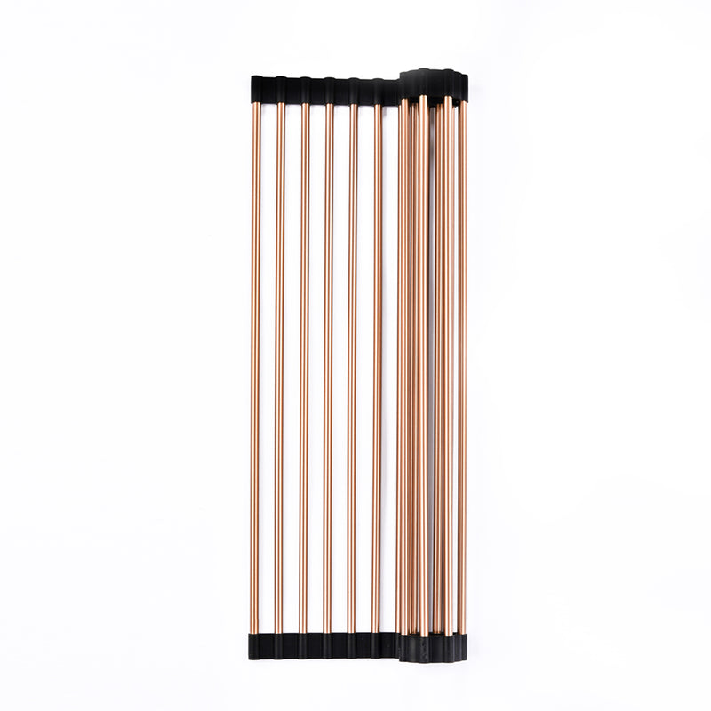 Kitchen Sink Roll Matt Drainer - Brushed Copper