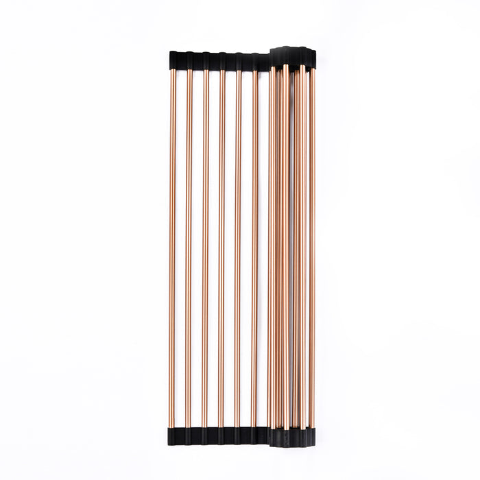 Kitchen Sink Roll Matt Drainer - Brushed Copper