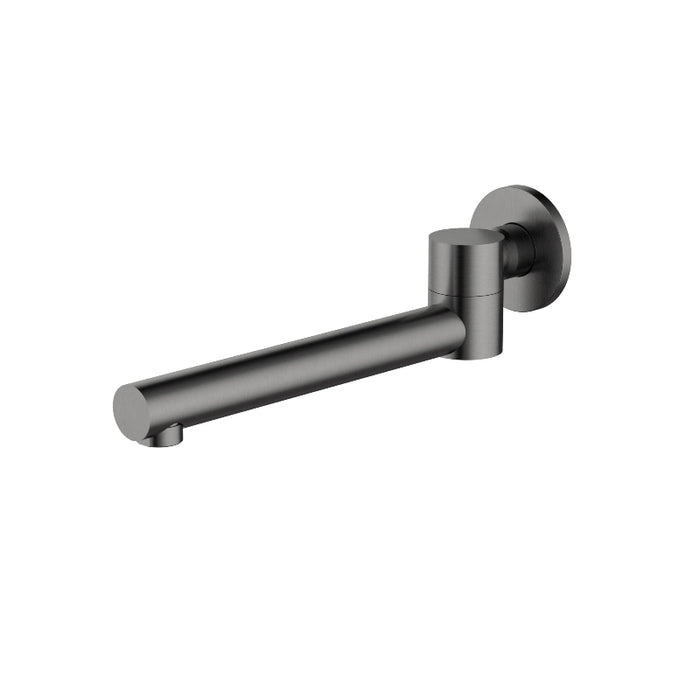 Star Mini Gun Metal Round Swivel Bath Spout