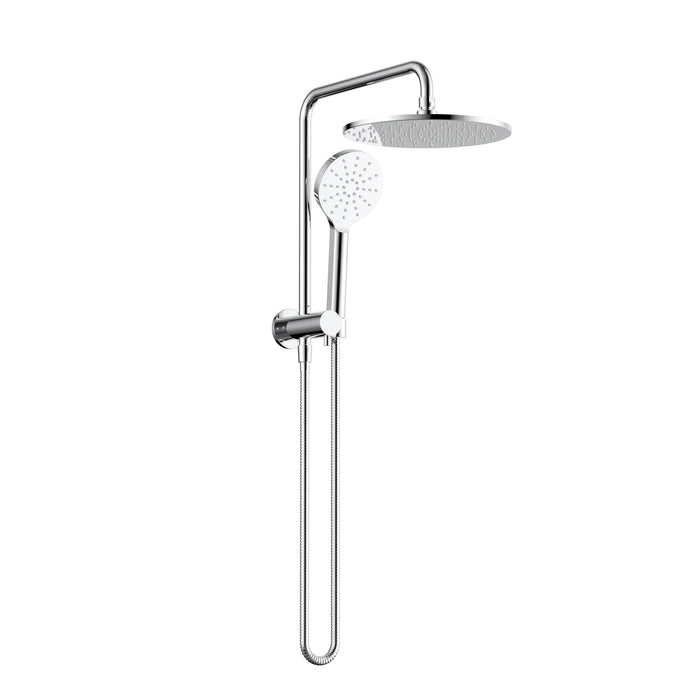 Star Luxury Chrome Multifunction Compact Shower Rail Set