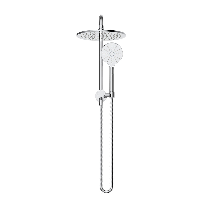 Star Luxury Chrome Multifunction Compact Shower Rail Set