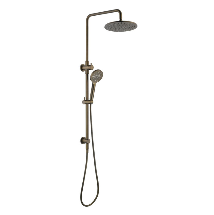 Star Luxury Antique Brass Multifunction Shower Rail Set
