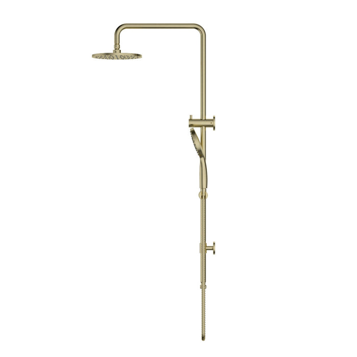 Star Project Brushed Gold Multifunction Shower Rail Set - Acqua Bathrooms