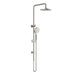 Star Project Brushed Nickel Multifunction Shower Rail Set - Acqua Bathrooms
