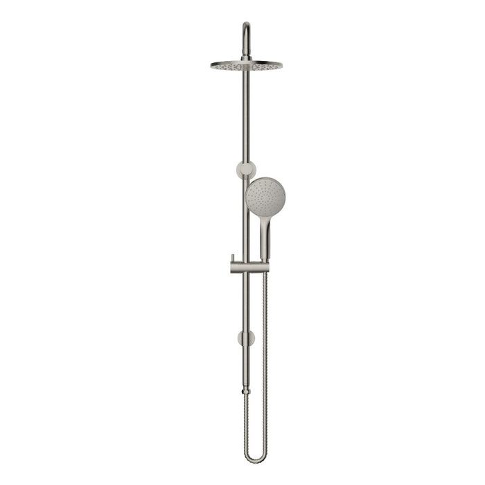 Star Project Brushed Nickel Multifunction Shower Rail Set - Acqua Bathrooms