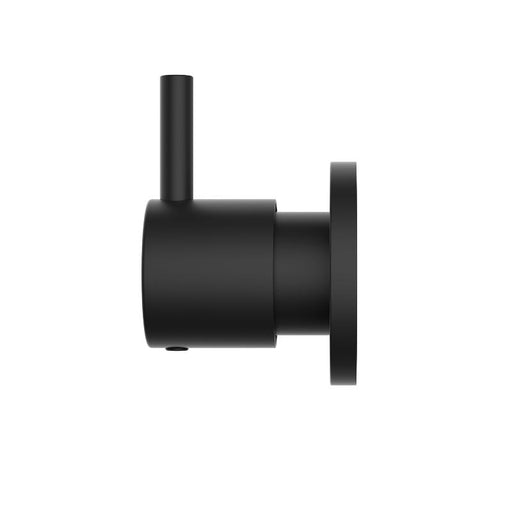 Star Mini Matte Black Pin Wall Tap Set 1/4 Turn - Acqua Bathrooms