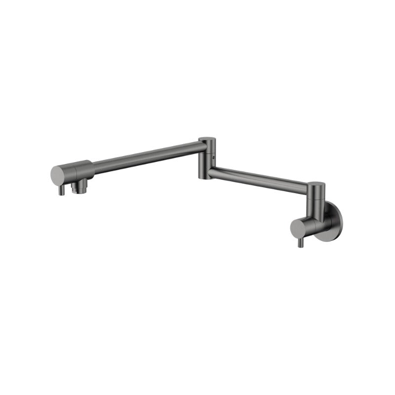 Star Mini Gun Metal Kitchen Pot Filler - Acqua Bathrooms