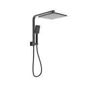 Ikon Sando Black Mini Multifunction Shower Rail - Acqua Bathrooms