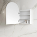 Otti | Arched LED Shaving Cabinet - Acqua Bathrooms