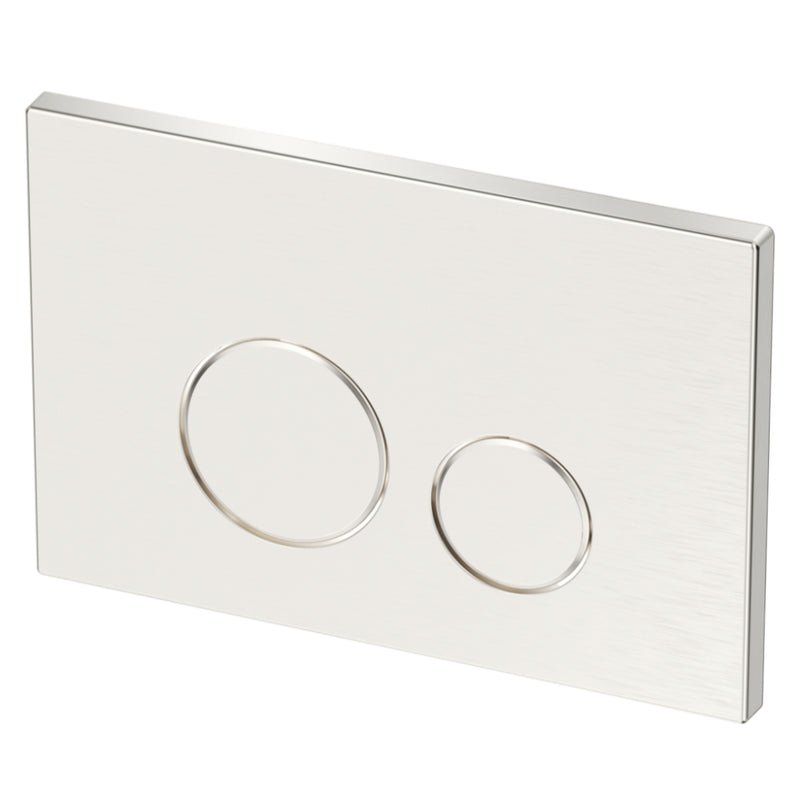 Geberit Compatible Round Brushed Nickel
