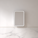 Tetra LED 600 x 900mm Matte White Soft Square Shaving Cabinet - Acqua Bathrooms