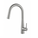 Tivra Brushed Nickel Round Pull-Out Kitchen Mixer - Acqua Bathrooms