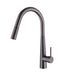 Tivra Gun Metal Round Pull-Out Kitchen Mixer - Acqua Bathrooms