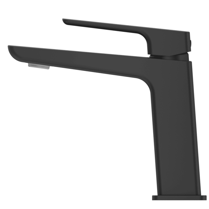Tiago Matte Black Basin Mixer - Acqua Bathrooms