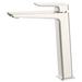 Tiago Brushed Nickel Tall Basin Mixer - Acqua Bathrooms