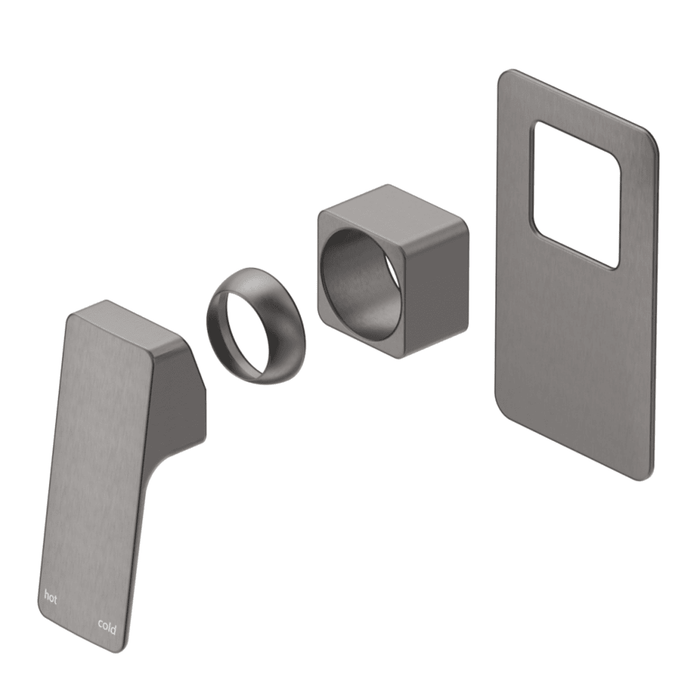 Tiago Gun Metal Shower Mixer - Trim Kit Only - Acqua Bathrooms