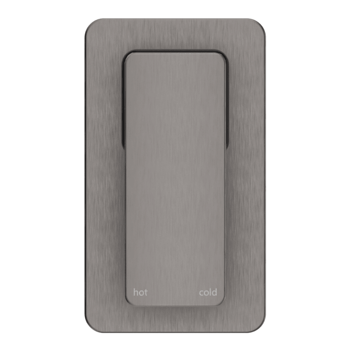 Tiago Gun Metal Shower Mixer - Trim Kit Only - Acqua Bathrooms