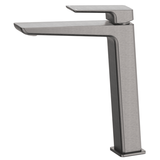 Tiago Gun Metal Tall Basin Mixer - Acqua Bathrooms