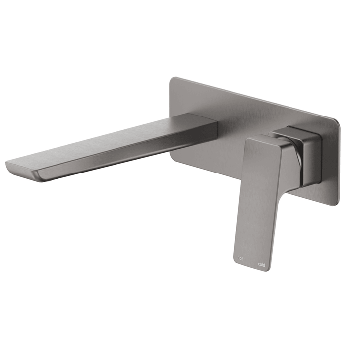 Tiago Gun Metal Wall-Spout Combo - Trim Kit Only - Acqua Bathrooms
