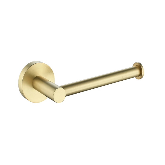 Hali Brushed Gold Toilet Roll Holder