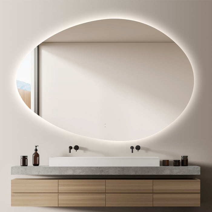 Velina 1450 x 1000 Touchless LED Mirror - Three Light Temperatures