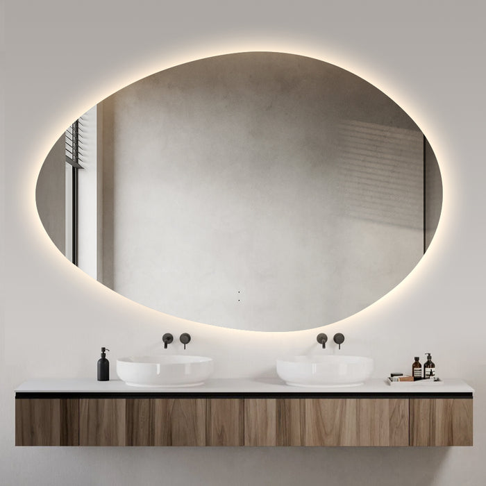 Velina 1450 x 1000 Touchless LED Mirror - Three Light Temperatures - Image 2