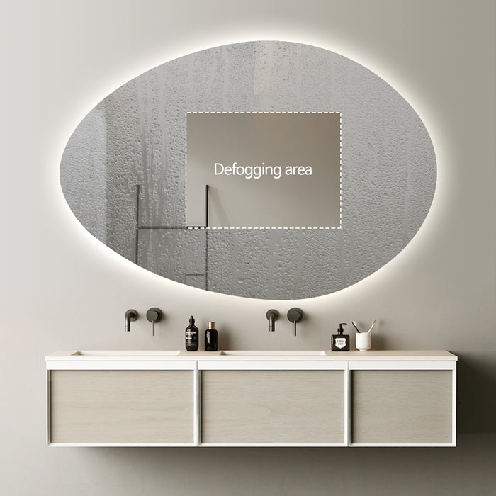 Velina 1450 x 1000 Touchless LED Mirror - Three Light Temperatures - Image 4